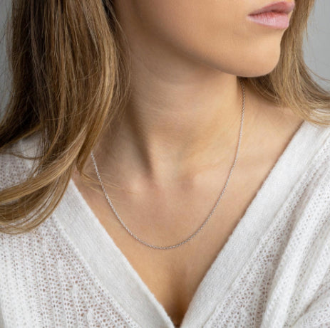 Medium Signature 18 Inch Cable Chain Necklace Chain Kit Heath