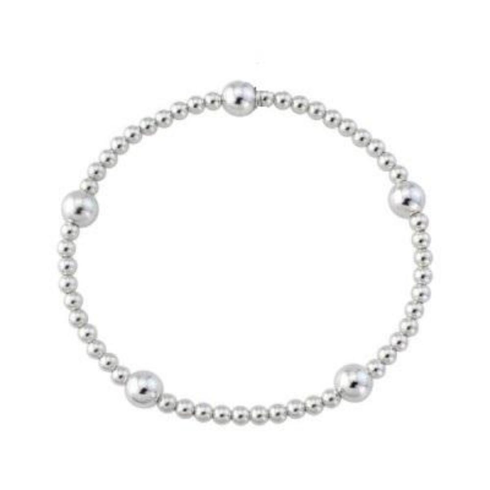 Silver boho bracelet Bracelet Trink