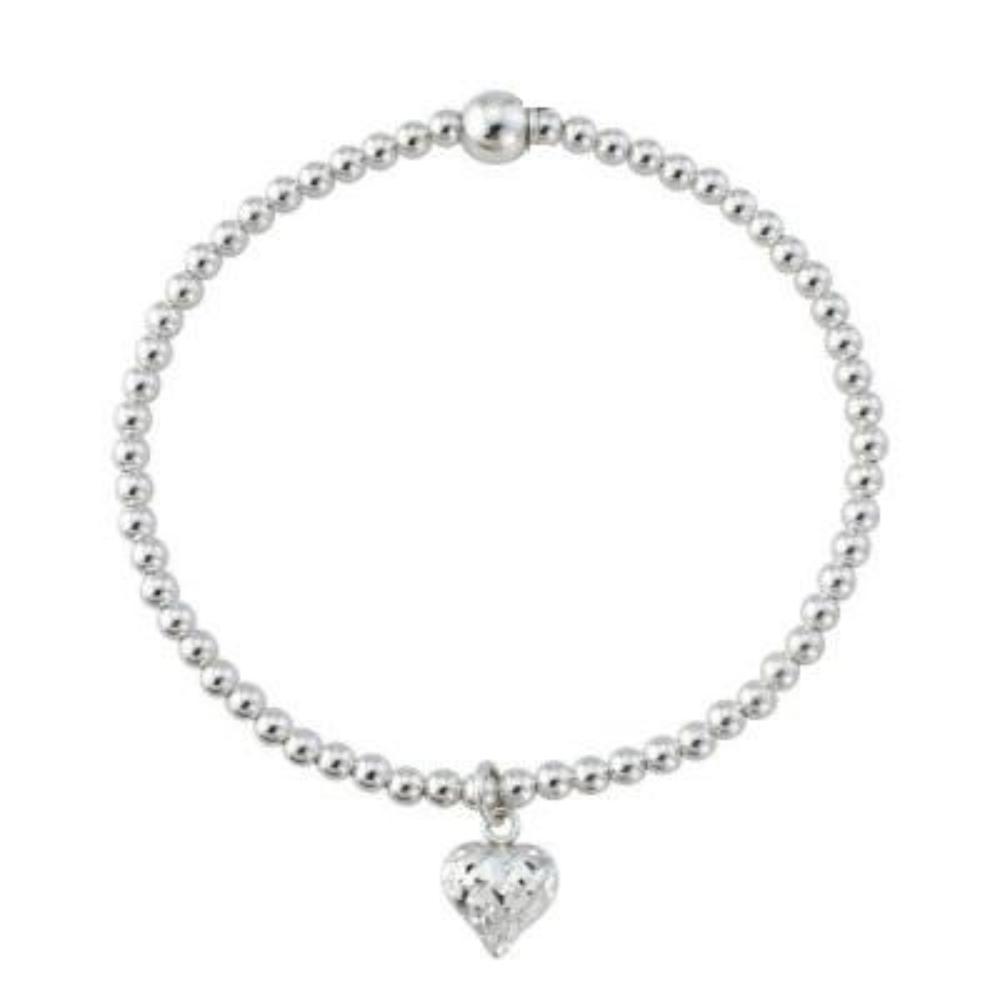 Silver love heart bracelet Bracelet Trink