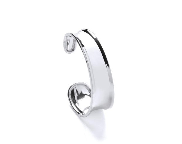 Silver Tapered Cuff Bangle Bangles Cavendish French