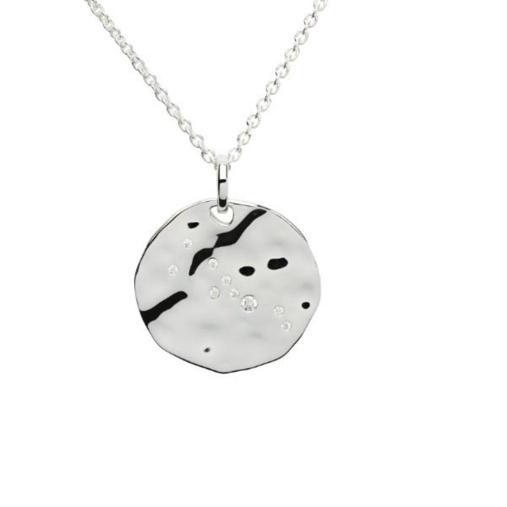 Zodiac Taurus Silver Necklace Apr 20-May 20 Pendant Unique