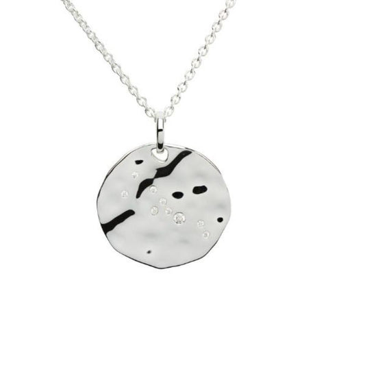Zodiac Taurus Silver Necklace Apr 20-May 20 Pendant Unique