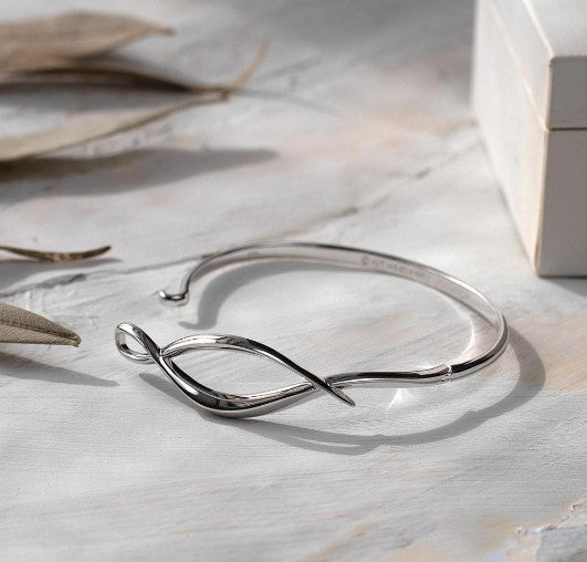 Entwine Twine Twist Hinged Bangle Bangle Kit Heath