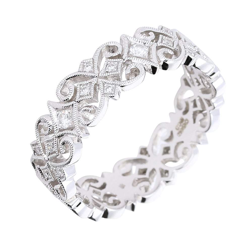 Ungar & Ungar 18ct white gold diamond ring Ring Ungar & Ungar