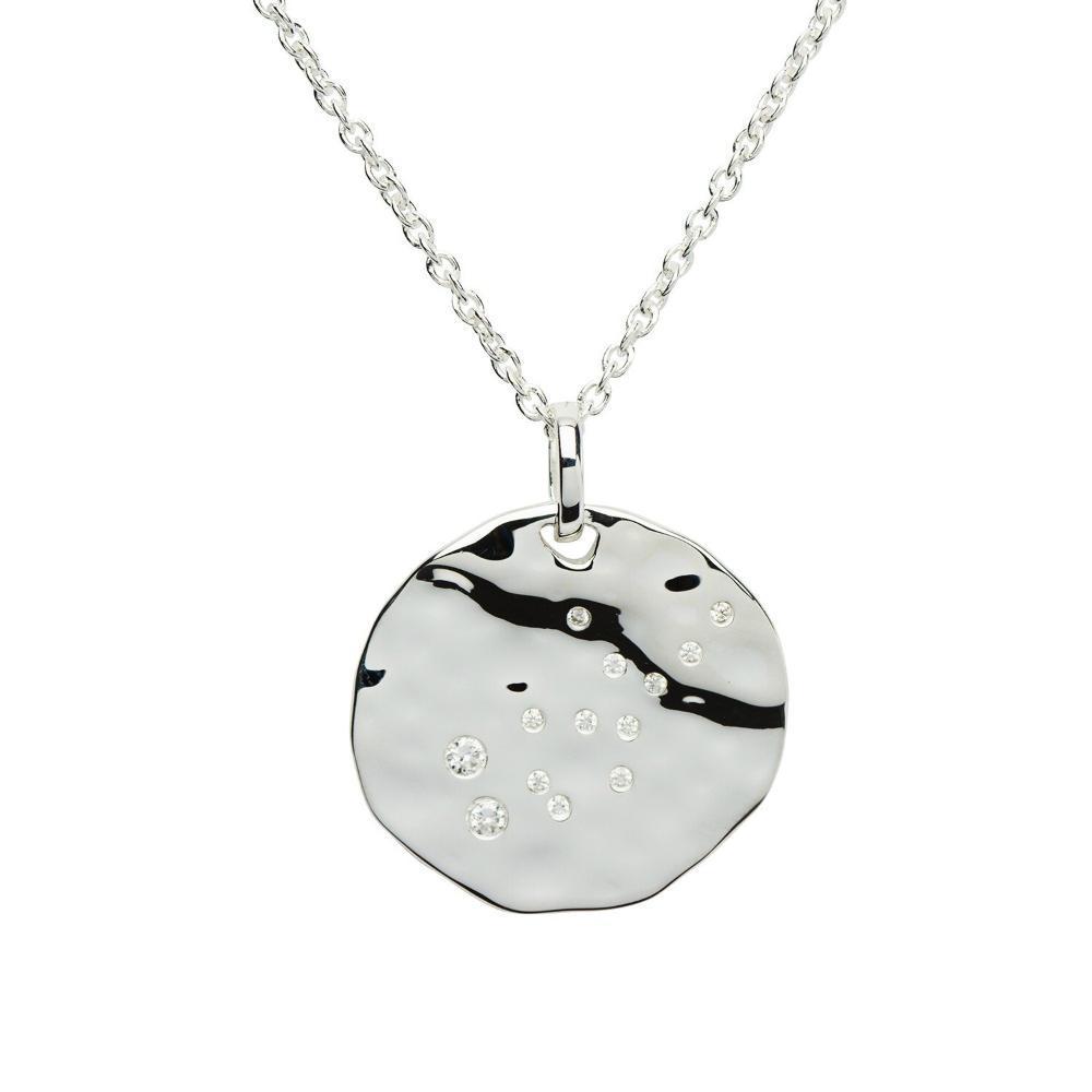 Zodiac Virgo Silver Necklace Aug 23-Sep 22 Pendant Unique