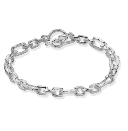 Beach Rock Silver Bracelet