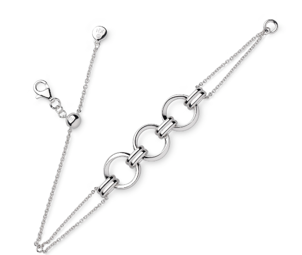 Bevel Unity Twin Chain Slider Bracelet Bracelet Kit Heath   