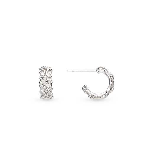 Blossom Honey Flower Chunky Hoop Earrings Earrings Kit Heath