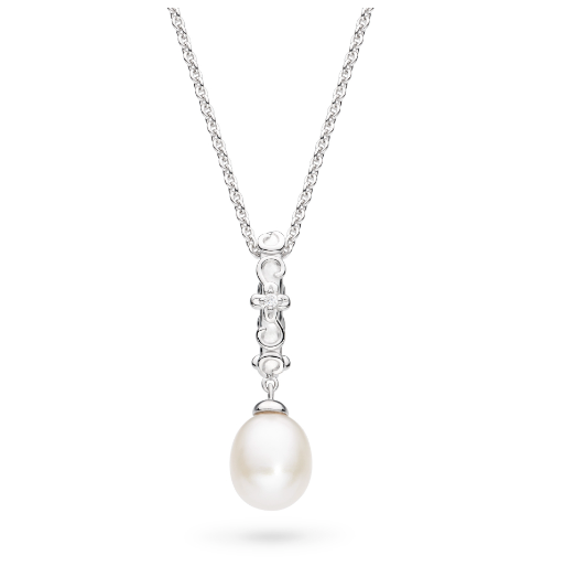 Blossom Honey Flower Oval Pearl Necklace Necklace Kit Heath