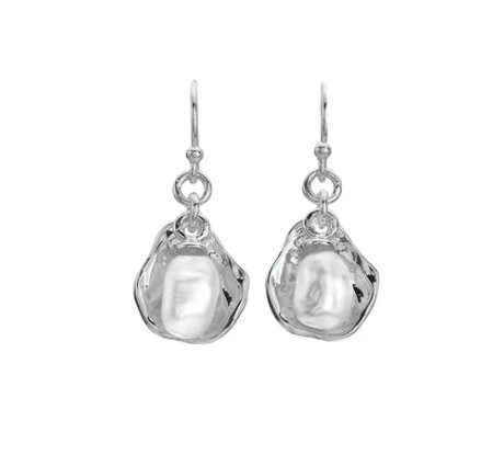 The Cherished Self Pearl Earrings Earrings Sea Gems Ltd