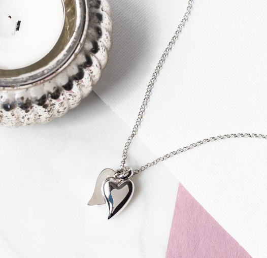 Desire Love Duet Heart Necklace Necklace Kit Heath   