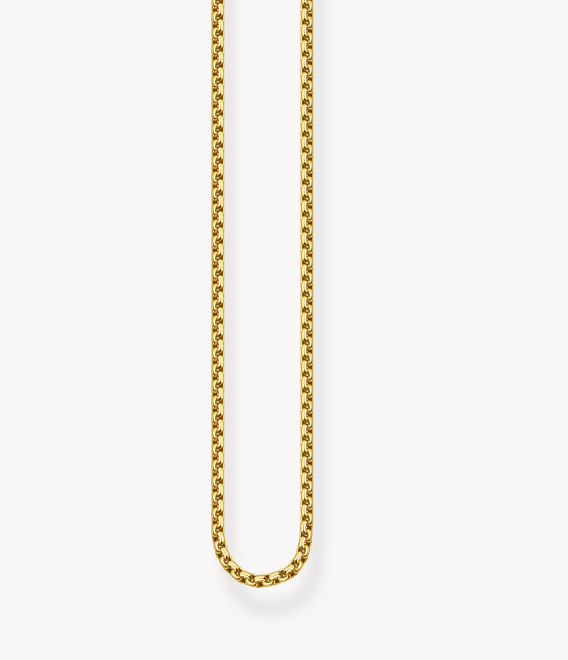 Silver gold plated venetian chain 42cm Chain Thomas Sabo