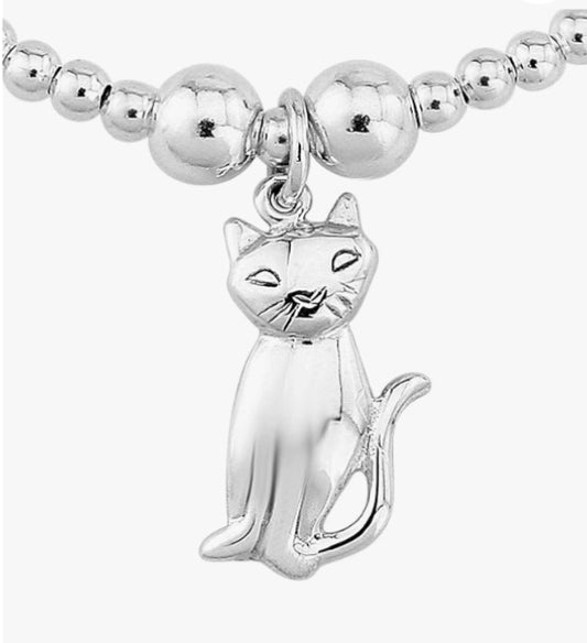 Silver Cat bracelet