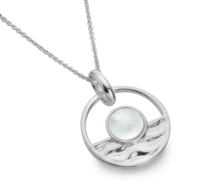 Moonlit Waters Pendant Necklace Sea Gems Ltd