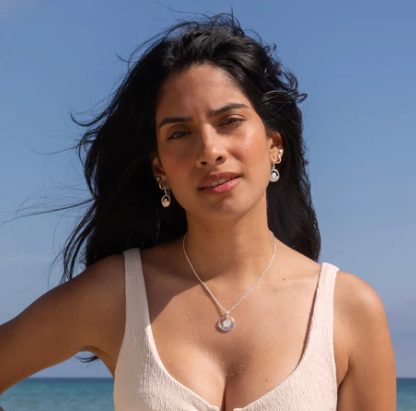 Moonlit Waters Pendant Necklace Sea Gems Ltd