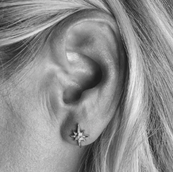 North Star Stud Earrings