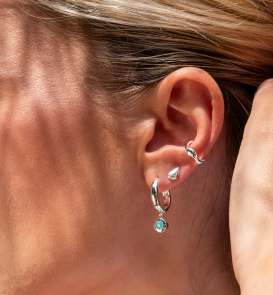Ocean Tides Ear Cuff Ear cuff Sea Gems Ltd