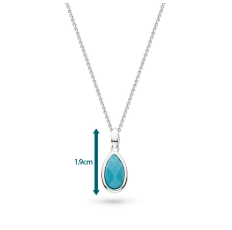 Pebble Azure Gemstone Necklace Necklaces Kit Heath   