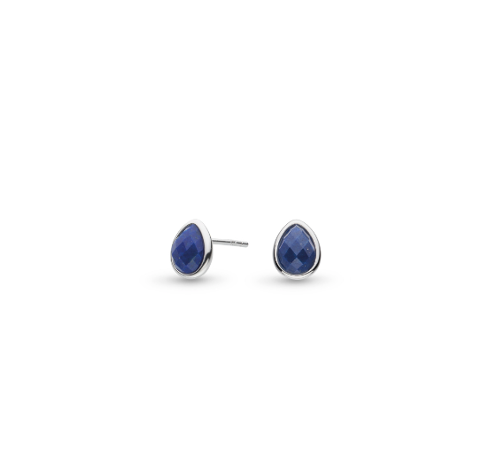 Pebble Azure Gemstone Stud Earrings Earrings Kit Heath   