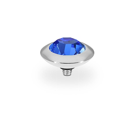 Qudo Ring Top Sapphire Tondo 13mm 629506 Ring Topper Qudo Composable Rings   