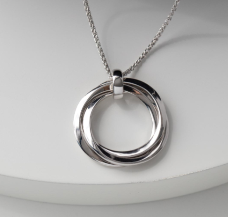 Bevel Trilogy Grande Link Slider Necklace Pendant Kit Heath   