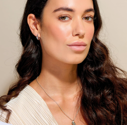 Shell Wave Hoop Earrings