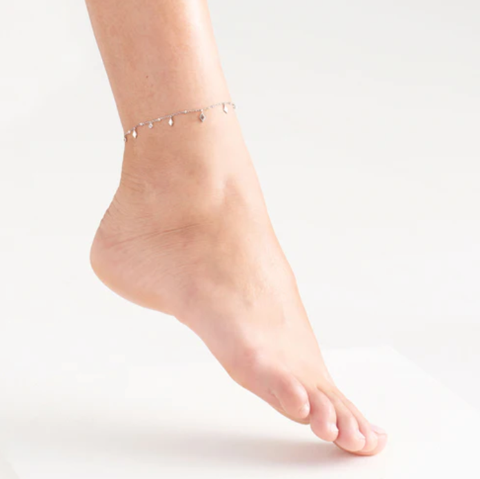 Lovely Silver Bohemia Anklet Anklet Ania Haie   