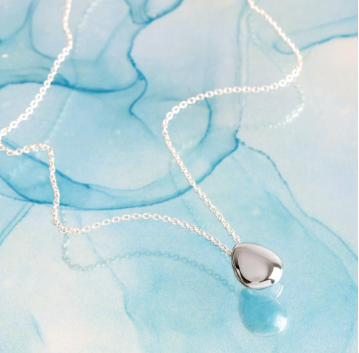 Smooth Coast Pebble Necklace