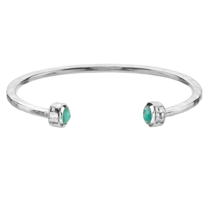 The Nomadic Amazonite Torque Bangle Bangle Sea Gems Ltd