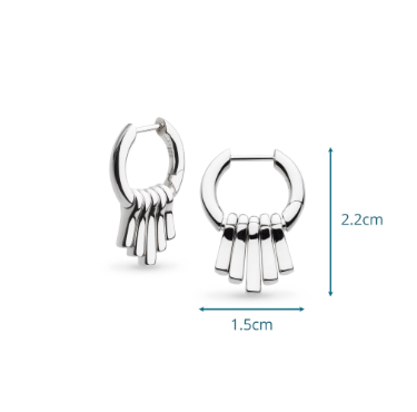 Earrings Array Dangle Hoop Earrings