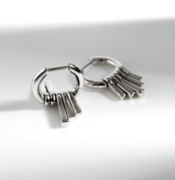 Earrings Array Dangle Hoop Earrings