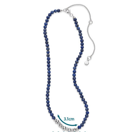 Azure Gemstone Beaded Necklace Necklace Kit Heath