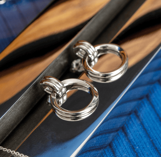 Bevel Unity Drop Stud Earrings Earrings Kit Heath