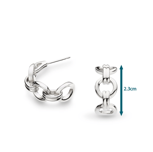 Bevel Unity Hoop Stud Earrings Earrings Kit Heath