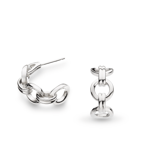 Bevel Unity Hoop Stud Earrings Earrings Kit Heath