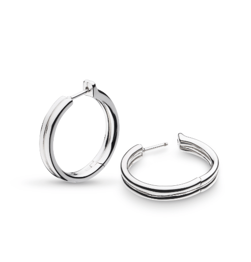 Bevel Unity Maxi Hoop Earrings Earrings Kit Heath
