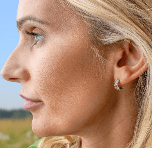 Blossom Honey Flower Chunky Hoop Earrings Earrings Kit Heath