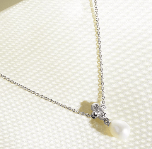 Blossom Honey Flower Pearl Necklace Necklace Kit Heath