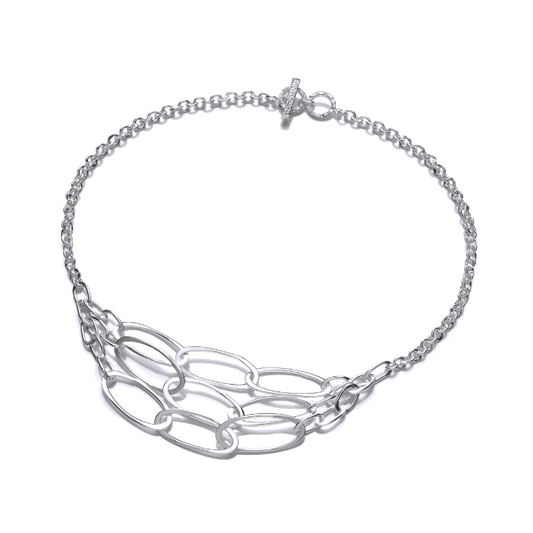 Bold Loops triple chain necklace Necklace Cavendish French