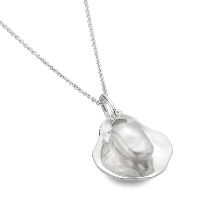 Cherished Self Pearl Pendant Necklace Sea Gems Ltd