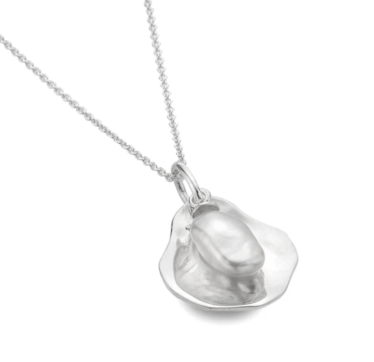 Cherished Self Pearl Pendant Necklace Sea Gems Ltd
