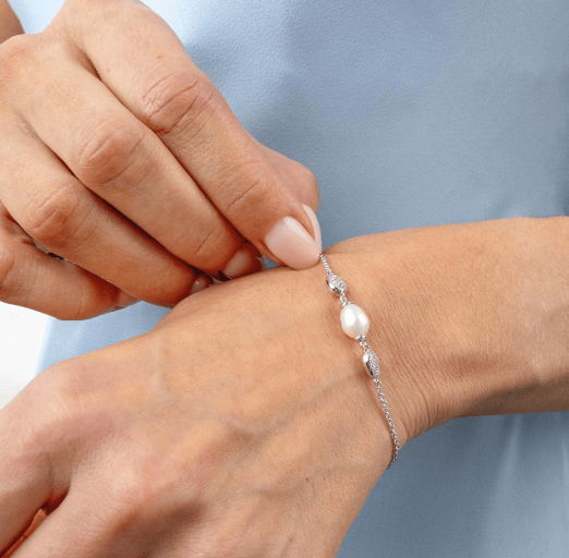 Coast Pebble Pavé & Pearl Bracelet Bracelet Kit Heath