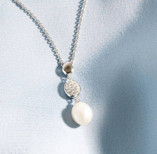 Coast Pebble Pavé & Pearl Necklace Necklace Kit Heath