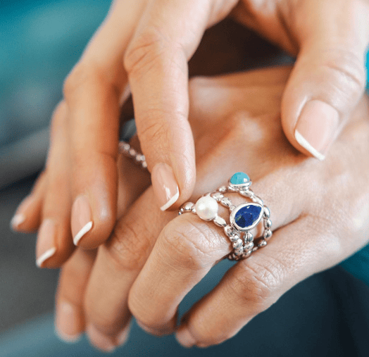 Coast Pebble Pearl Ring ring Kit Heath