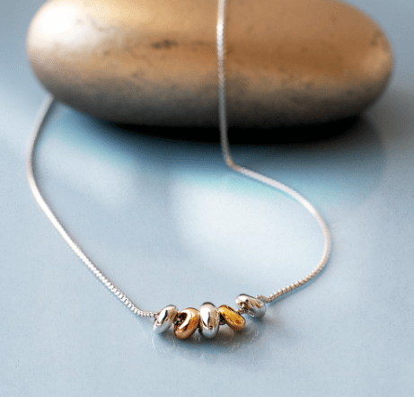 Coast Tumble Golden Necklace Necklace Kit Heath