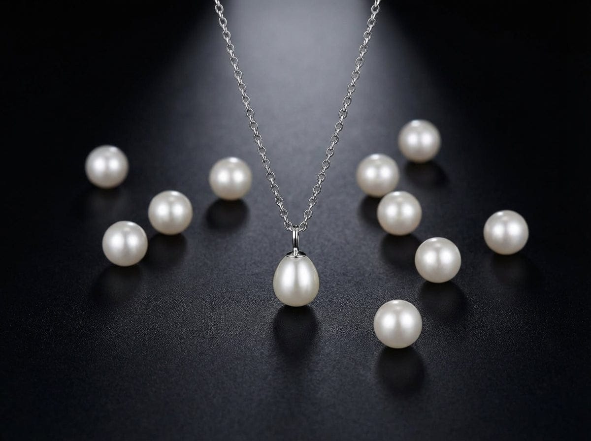 Favourite Pearl Drop Necklace Pendant Claudia Bradby