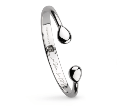 Hinged Smooth Coast Pebble Bangle Bangle Kit Heath