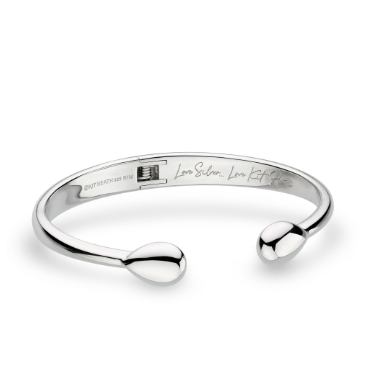 Hinged Smooth Coast Pebble Bangle Bangle Kit Heath