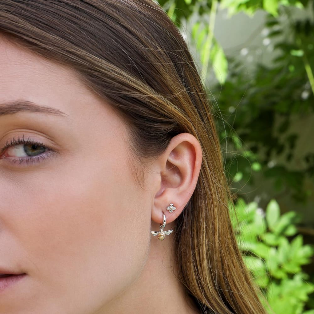 Honey Bee Hoop Earrings Earrings Kit Heath