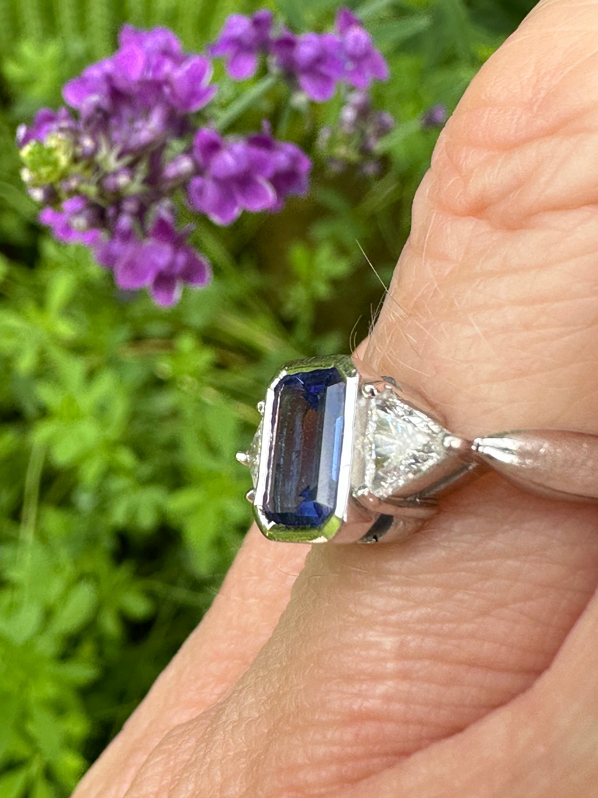 Men's tanzanite online rings uk